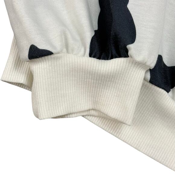 Unbranded Moo Cow Spotted Sweater Womens Size S Lightweight Soft - Picture 4 of 7
